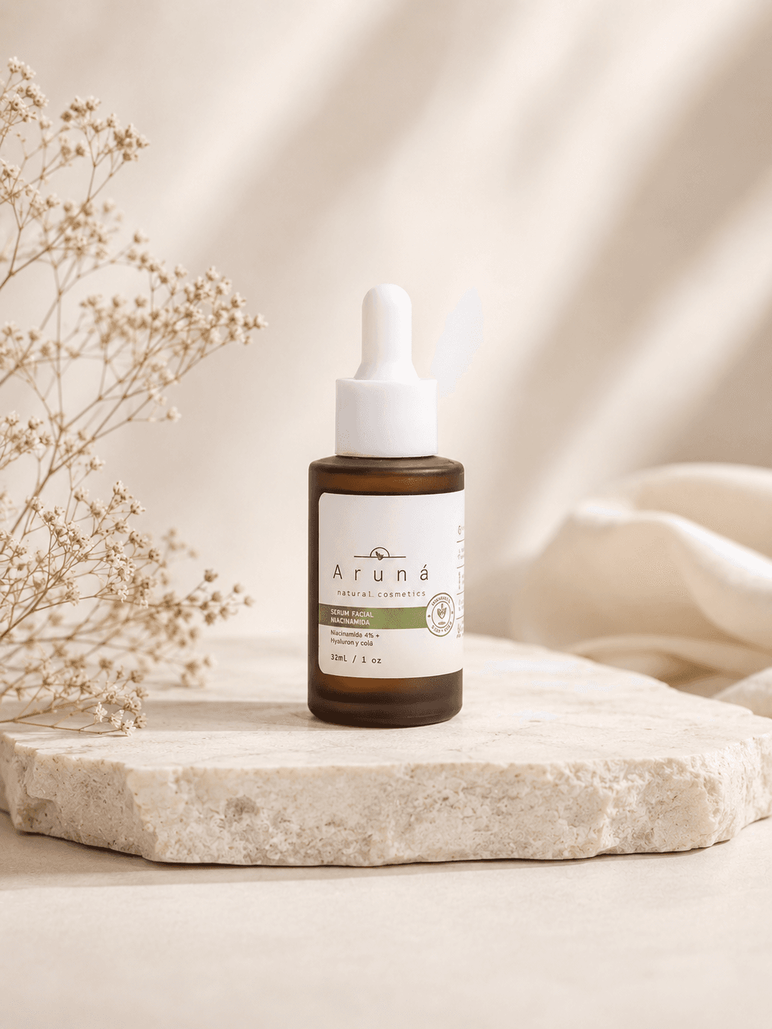 Serum de niacinamida 4% y ácido hialurónico 2%
